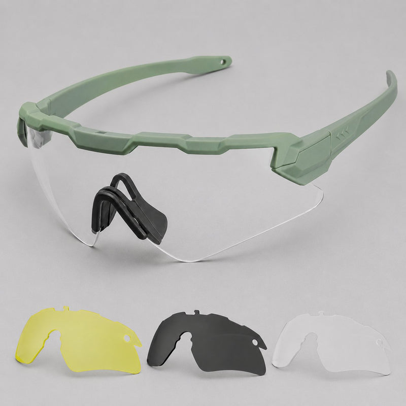 Safety Goggles J01 | ANSI Z87 & 3 Interchangeable Lenses