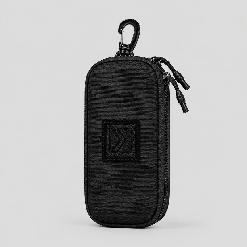 Hard Shell Glasses Case J03 | Diagonal Opening & MOLLE Attachment