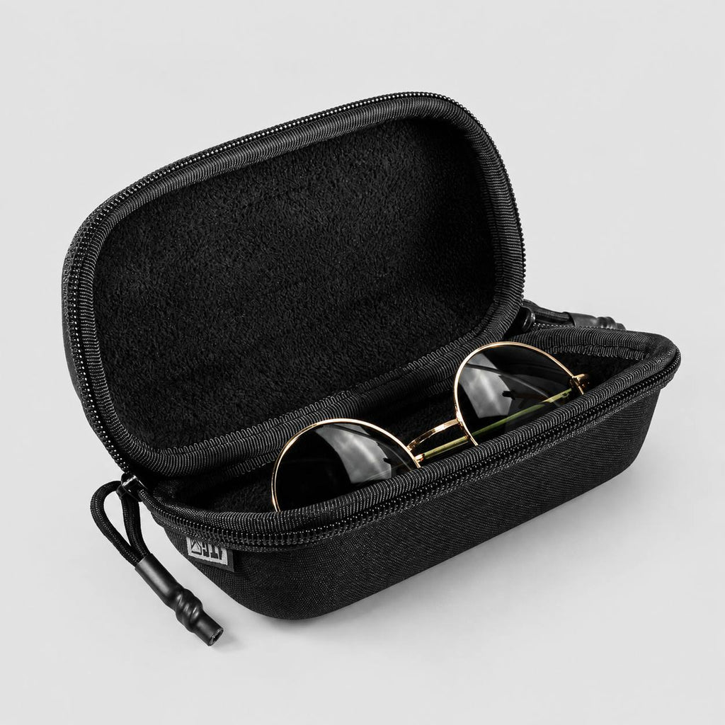 Hard Shell Glasses Case J03 | Diagonal Opening & MOLLE Attachment