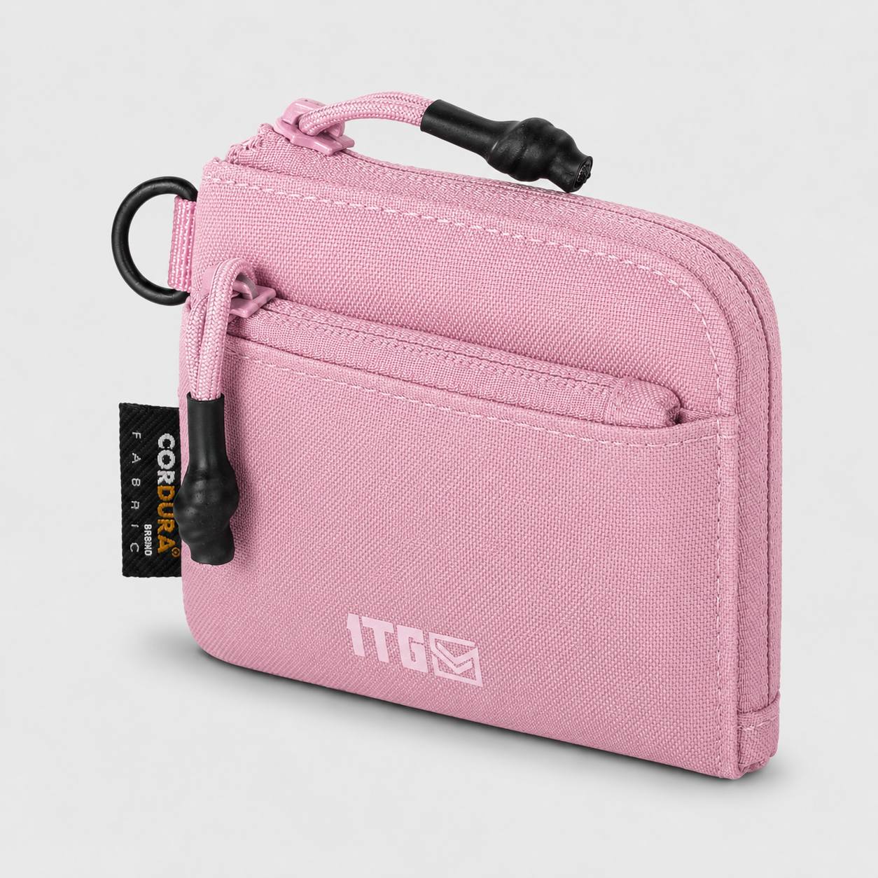 Minimalist Wallet B01A | Dual-Zip Storage & Belt Attachment