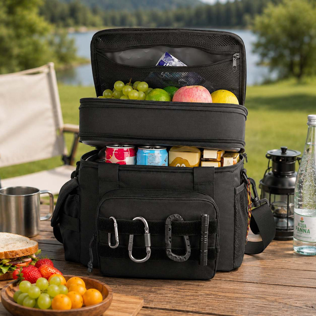Insulated Lunch Bag B04 | 18L–24L Expandable & Leakproof