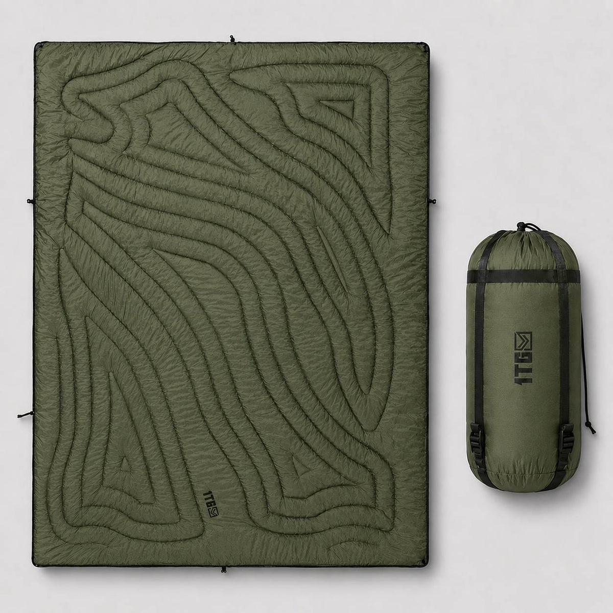 Insulated Camping Blanket B02 – 4-in-1 Water-Resistant Outdoor Blanket