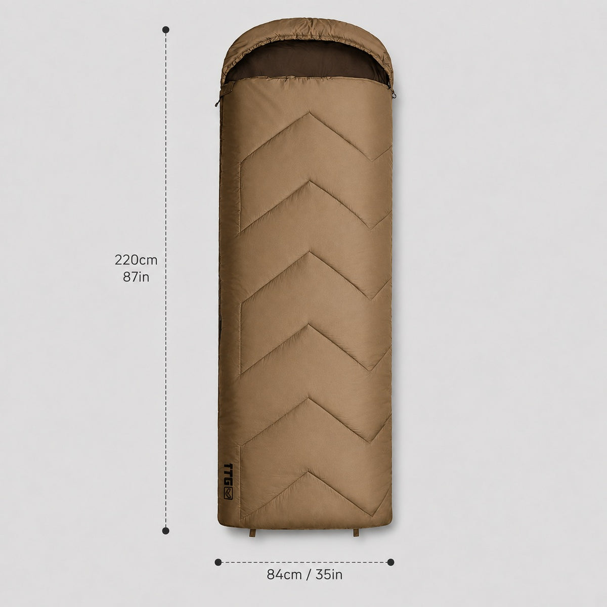 Lightweight Sleeping Bag D02 – OWL Multi-Season Camping Sleeping Bag