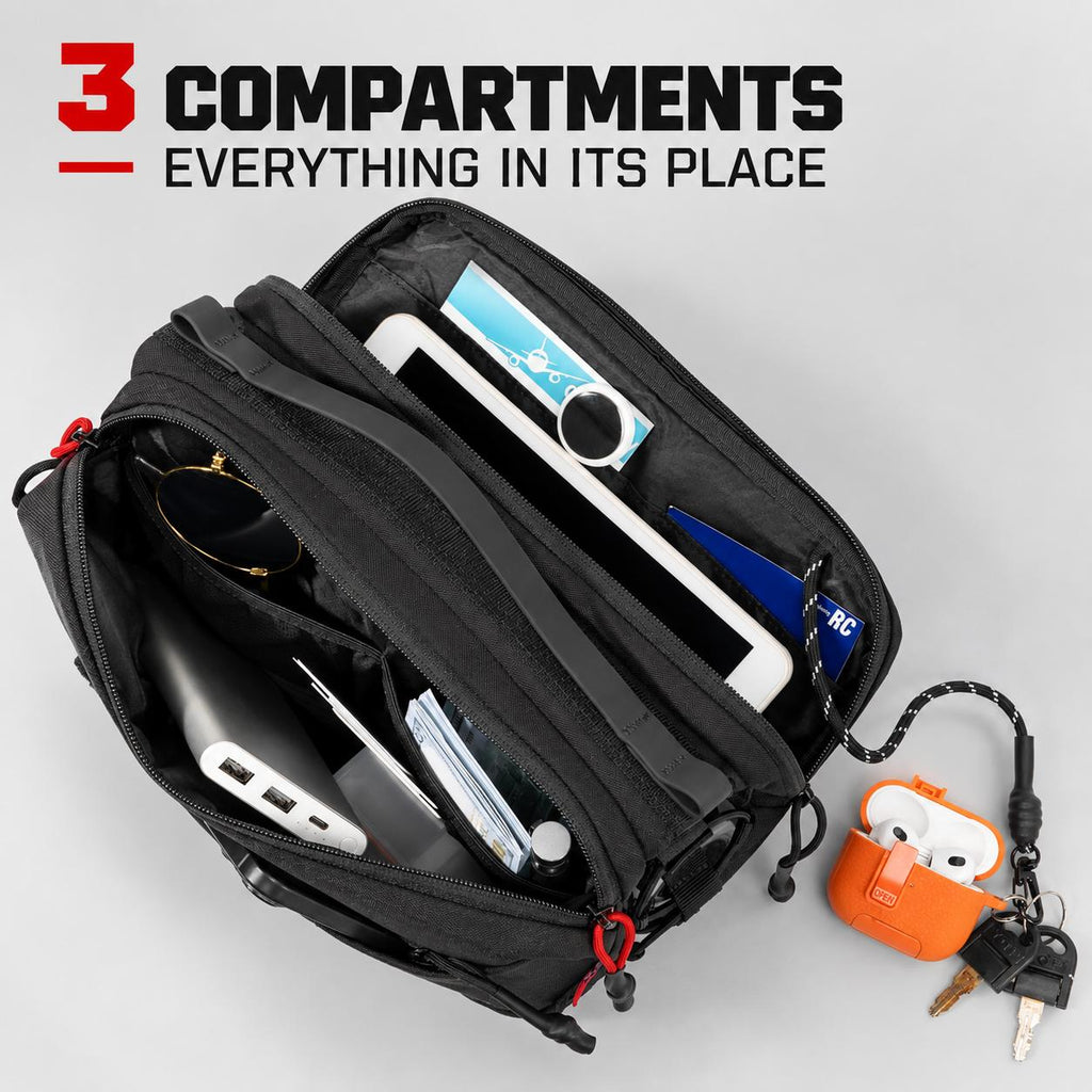 Magecko Magnetic Gym Bag B03 | Hidden Bottle Compartment & Crossbody Carry