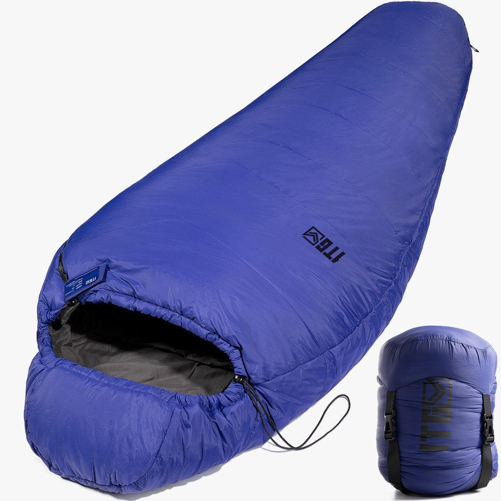 Mummy Sleeping Bag D02 | Roomy 3D Footbox & Summer Comfort