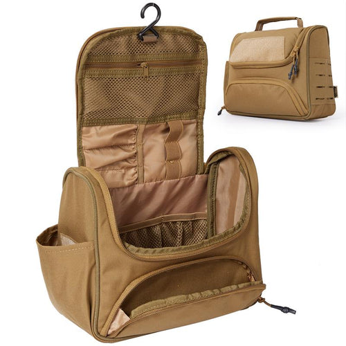 1TG Large Capacity Travel Toiletry Bag丨With Hanging Hook& Wet Pocket